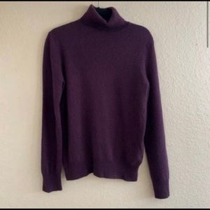 NEIMAN MARCUS Cashmere Turtleneck Sweater Large